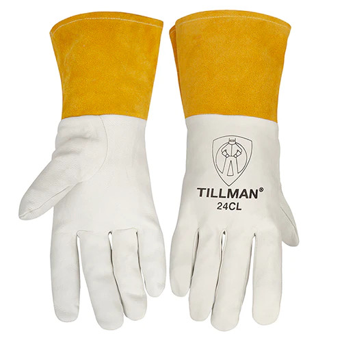 Tillman 4″ cuff Tig Gloves 24C Millerwelds