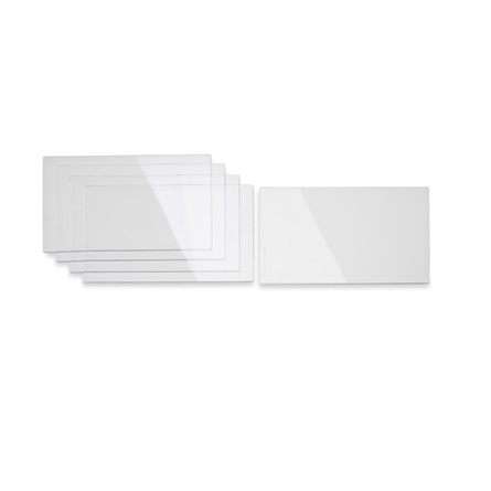 Miller 216327 Welding Helmet Replacement Lens - Pack Of 5, Polycarbonate Inner Safety Plates 7 thumbnail image