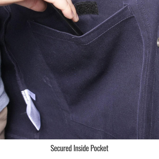 Black Stallion Hooded Welding Jacket - JF1633-NB - Image 3